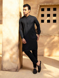Shahjahan - Boski Black Kurta Trouser - 2 Piece