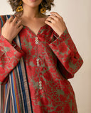 Ayla Studio - PRINTED ESSENTIAL 2 Piece CO-ORD - Sage - poly-viscose - green