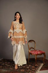 Shamaeel - RV-01 - Self Jacquard & Silk - 2 Piece