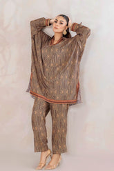 SAFWA - Printed - Lawn - 2 Piece - Stitched