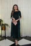 Leon - IVY GLAM VELVET - Dark Green - 3 Piece - Studio by TCS
