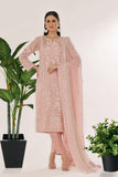 Rizwan Beyg - Ameera Pink - Cotton Net - Pink - 2 Piece