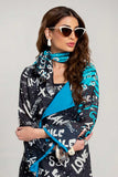 Salahuddin Pasha - Silk Co-ord set For Women - Ebony Black - 2 Piece