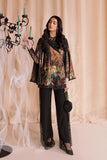 Nilofer Shahid - Midnight pearl - Black Cape - Embroidered - 3 Piece - Studio by TCS