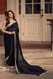 Kaanchi London - Kashish Georgette Saree For Women - Black - 2 Piece