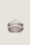 Novado Small Andiamo With Golden Chain - White
