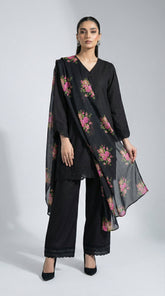Reema Ahsan - Yaila Lawn
Farshi Suit For Women - Black - 3 Piece