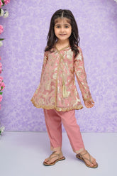 Modest - Hoor - Pink - Banarsi - 2 Piece