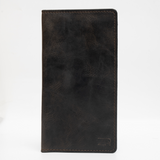 Zahraas Executive Men's Long Wallet Dark Brown