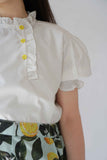 Hummingbirdspk - White Willows Blouse - 1 Piece