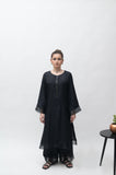 Alifyay - Black - Cotton Silk - 3 Piece