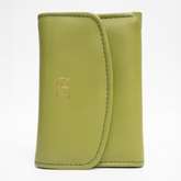 Zahraas Compact Leather Wallet Green