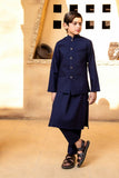 Shahjahan - Navy Blue Waistcoat - 1 Piece