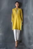 Malook - Isla - Mustard Yellow - Embroidered - 1 Piece - Studio by TCS