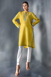Malook - Isla - Mustard Yellow - Embroidered - 1 Piece - Studio by TCS