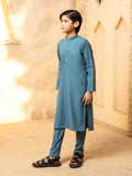 Shahjahan - Pacific Blue Kurta Trouser - 2 Piece