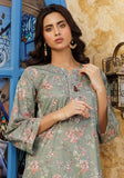 Zarasi - Olive Bloom - Stitched Lawn Suit - 2 Piece