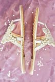 Chapter 13 - Off White Pearly Gulab Chappals