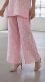 Reema Ahsan - Kiya Lawn Suit For Women - Light Pink - 3 Piece