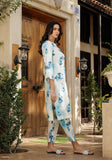 Zarasi - Azure Mist - Stitched Lawn Suit - 2 Piece