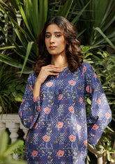 Zarasi - Twilight petals - Stitched Lawn Suit - 2 Piece