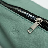 Zahraas Leather Hobo Shoulder Bag Green