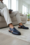 Navado - Brogue Peshawari Blue Sandals For Men