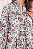Ayla Studio - Pop Leopard - Swiss Lawn - Cream with Black - 2 Piece