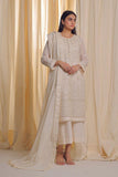 Rizwan Beyg Design - Sundas - Cotton Net - Beige - 2 Piece