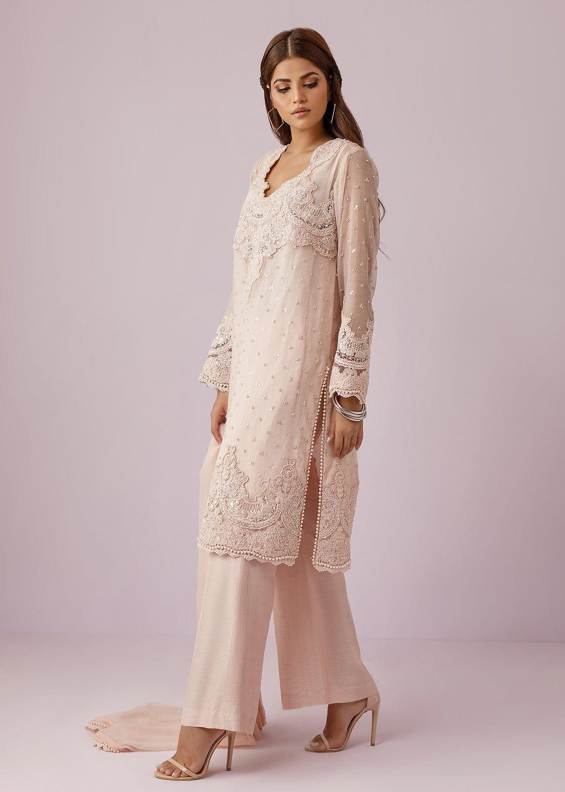 Rizwan Beyg - Caria - Embroidered Chiffon & Cotton - 2 Piece - Studio by TCS