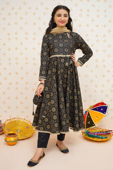 Modest - Noor-e-Siyah - cotton - Black - 3 Piece