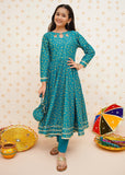 Modest - Rang-e-Falak - Blue - cotton - 3 Piece