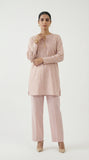 Reema Ahsan - Rosa Jaquard Lawn Suit For Women - Light Pink - 2 Piece