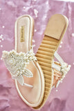 Chapter 13 - Off White Pearly Gulab Chappals
