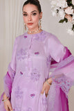 Reema Ahsan - SIA - Pure raw silk - Tea pink - 3 Piece