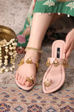 JootiShooti - Nauratan Pink Kolhapuri For Women