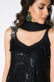 Insia Sohail - Myza - Black - Embroidered - 3 Piece - Studio by TCS