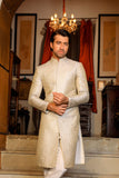 Arif Ashraf - Pukhraj - Gold - Tissue Zari & Raw Silk - 2 Piece