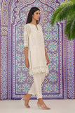 Rizwan Beyg - Aura White Shirt - Bareeze Cotton - White - 1 Piece