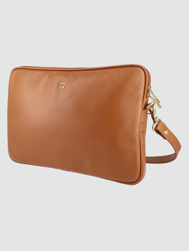 mjafferjees - Tan Laptop sleeve