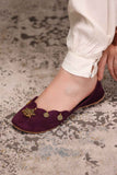 JootiShooti - Mehvar Plum Khussa For Women