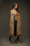 Shamaeel Ansari Noor-e-Zar Jacket Black 3 Piece