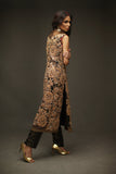Shamaeel Ansari Noor-e-Zar Jacket Black 3 Piece