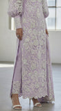 Reema Ahsan - Mahjabeen Organza Suit For Women - Lilac - 3 Piece