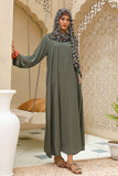 Hijabi - Vintage Green Abaya - Studio by TCS