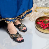 JootiShooti - Feroza Slides (Black)