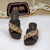 JootiShooti - Feroza Slides (Black)