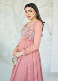 Allure by IH - JOEL - Pink - Chiffon & Katan - 3 Piece