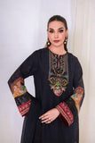 Reema Ahsan - SIREN - Korean raw silk - Black - 3 Piece
