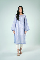 FOZIA KHALID - Lavender Tunic - Lavender - Paper Silk - 1 Piece